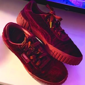 Puma X fenty by Rihanna velvet sneakers
